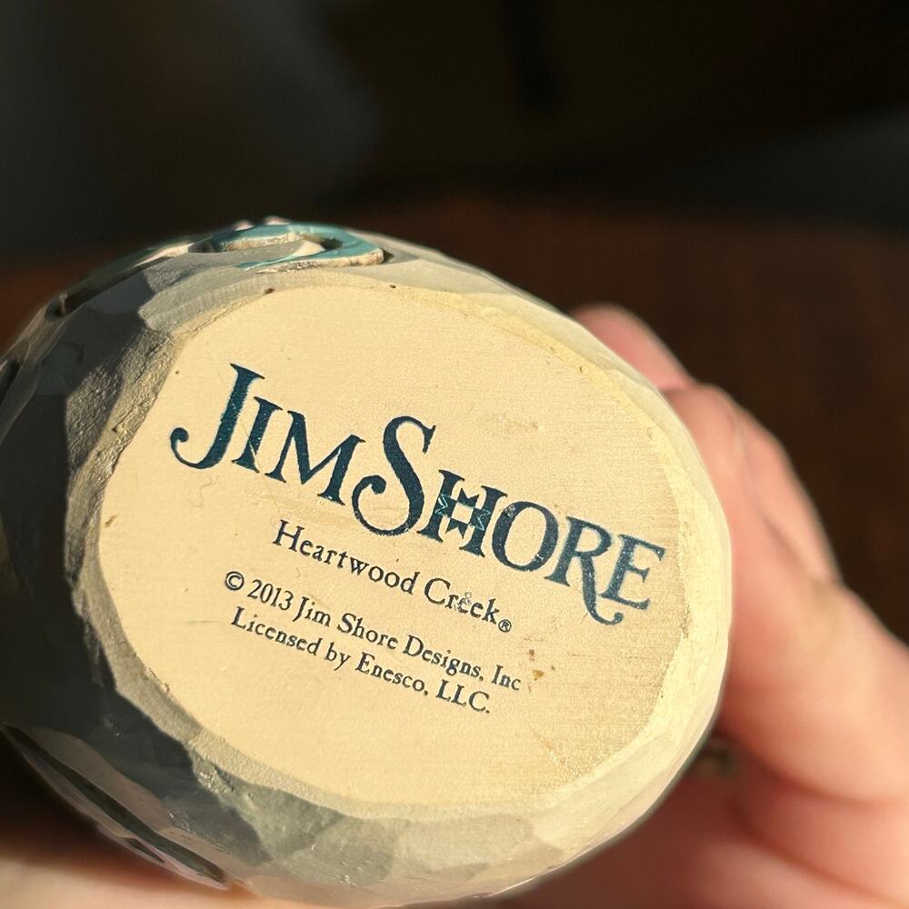 Jim Shore Heartwood Creek Happy Winter 4027850 Enesco 2012 no box - Picture 7 of 8